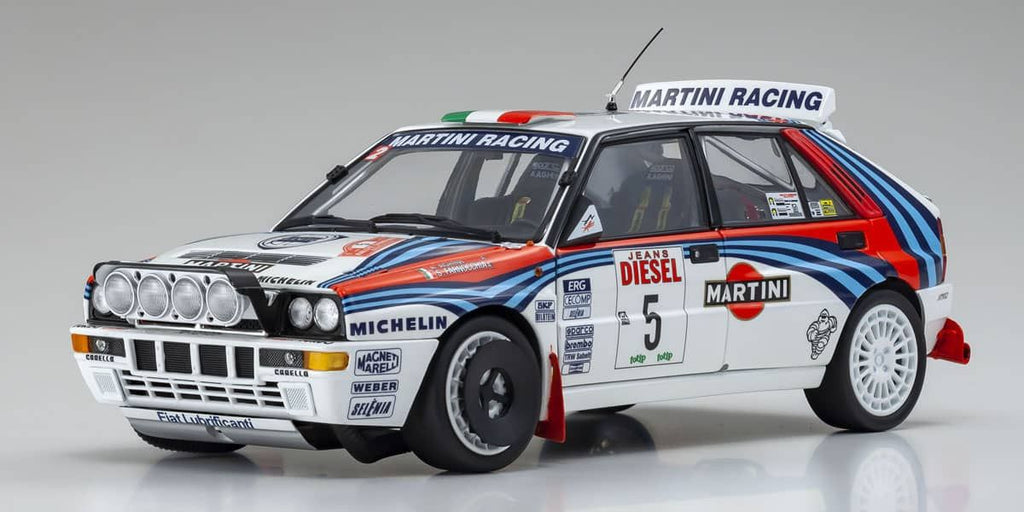 LANCIA DELTA INTEGRALE SANREMO #5  1'92 1/18 DIECAST, DIECAST COLLECTABLES