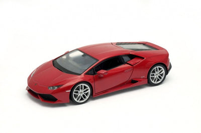 1:24 LAMBORGHINI HURACAN LP610-4 RED 2015 - morethandiecast.co.za