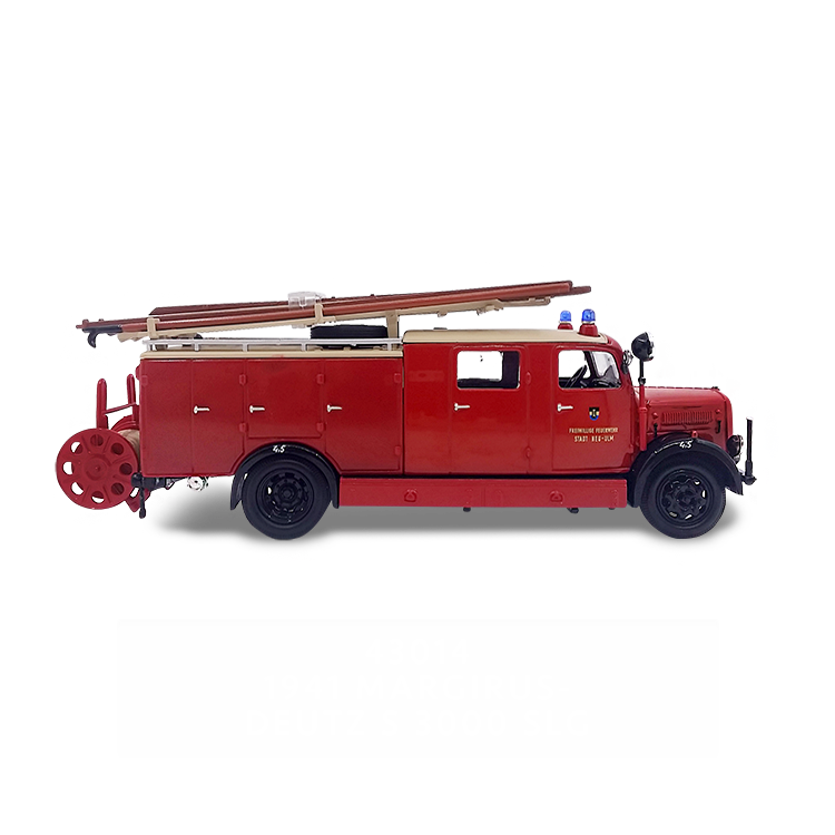 1:43 MAGIRUS DEUTZ S3000 SLG RED 1941 - morethandiecast.co.za