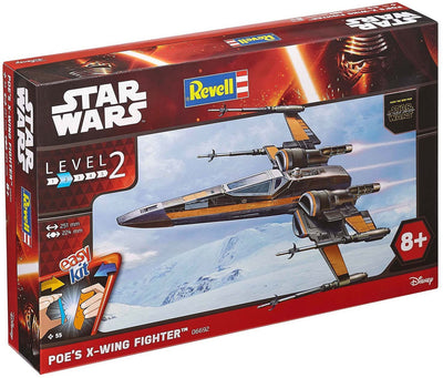 1:78 POE'S X-WING FIGHTER STAR WARS -EASY KIT - morethandiecast.co.za