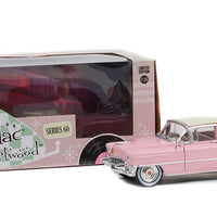 CADILLAC FLEETWOOD S60 PINK/WHTE 1955 1/24