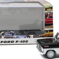 FORD F-100  1970  BLACK/WHITE 1/43, DIECAST COLLECTABLES