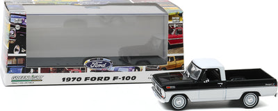 FORD F-100  1970  BLACK/WHITE 1/43, DIECAST COLLECTABLES