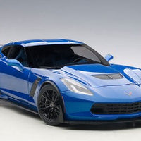 CHEVROLET CORVETTE C7 Z06 LAGUNA BLUE TINTCOAT  1/18