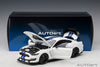 FORD SHELBY GT-350R OXFORD WHITE W LIGHTNING STRIPES 1/18