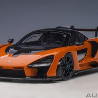 McLAREN SENNA TROPHY MIRA/ORANGE  1/18