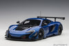 McLAREN 650S GT3 BLUE/BLACK ACCENTS  1/18