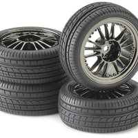 Tire & Rim Set - For 1/10 Radio Control Car - morethandiecast.co.za