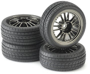 Tire & Rim Set - For 1/10 Radio Control Car - morethandiecast.co.za