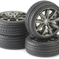 Tire & Rim Set - For 1/10 Radio control Car - morethandiecast.co.za