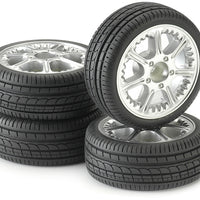 Tire & Rim Set - For 1/10 Radio control Car - morethandiecast.co.za