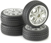 Tire & Rim Set - For 1/10 Scale radio control Car - morethandiecast.co.za