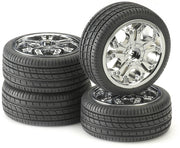 Tire & Rim Set - For 1/10 Scale Radio Control car Car - morethandiecast.co.za