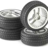 Tire & Rim Set - For 1/10 Scale Radio Control Car - morethandiecast.co.za