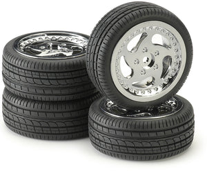 Tire & Rim Set - For 1/10 Scale Radio Control Car - morethandiecast.co.za