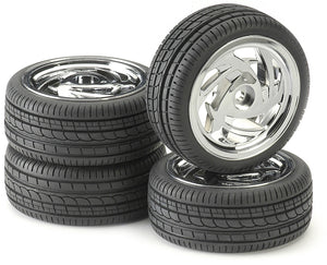 Tire & Rim Set - For 1/10 Scale Radio Control Car - morethandiecast.co.za