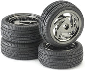 Tire & Rim Set - For 1/10 Scale Radio Control Car - morethandiecast.co.za