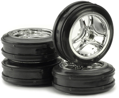 Tire & Rim Set - For 1/10 Scale Radio Control Car - morethandiecast.co.za