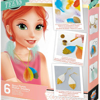 FEATHER JEWELLERY 6PCS EDUCATIONAL,TEACHER HOME SCHOOL, LEARNING