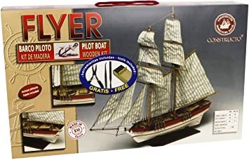 FLYER INCLUDING INCL TOOLS 1/100 WOODEN SHIP KIT