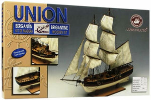 UNION INCLUDING INCL TOOLS 1/100 WOODEN SHIP KIT