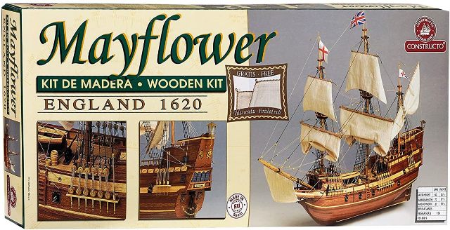 MAYFLOWER INCLUDING SAILS 1/65 WOODEN SHIP KIT