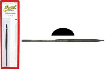 FILE HALF ROUND 5 3/4 HOBBY TOOL, ARTS AND CRAFTS, STATIONERY, MINIATURE MODEL BUILDING
