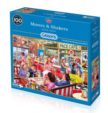 MOVERS & SHAKERS 500 PC PUZZLE