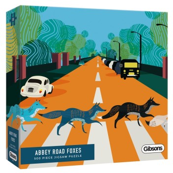 ABBEY ROAD FOXES 500 PC PUZZLE