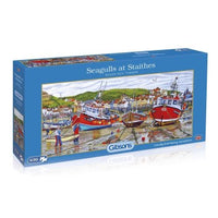 SEAGULLS AT STAITHES 636PC PUZZLE