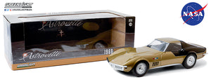 CHEV CORVETTE "ASTROVETTE" NASA APOLLO XII ASTRONAUTS GLD 1/24 DIECAST, DIECAST COLLECTABLES