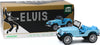 JEEP CJ5 ARTISAN COLLECTION ELVIS PRESLEY BLUE 1/18 DIECAST, DIECAST COLLECTABLES