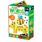 MY FIRST WORDS EDUCATIONAL PUZZLE;EDUCTIONAL PUZZLE, TEACHER HOMESCHOOL SUPPLIES;  TODDLER LEARNING TOYS;  BIRTHDAY