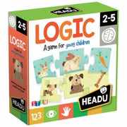 LOGIC EDUCATIONAL PUZZLE;EDUCTIONAL PUZZLE, TEACHER HOMESCHOOL SUPPLIES;  TODDLER LEARNING TOYS;  BIRTHDAY