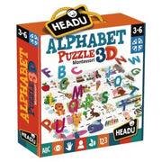 MONTESSORI ALPHABET PUZZLE 3D EDUCTIONAL PUZZLE, TEACHER HOMESCHOOL SUPPLIES;  TODDLER LEARNING TOYS;  BIRTHDAYPUZZLE