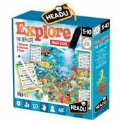 EXPLORE THE SEA LIFE EDUCTIONAL PUZZLE, TEACHER HOMESCHOOL SUPPLIES;  TODDLER LEARNING TOYS;  BIRTHDAY
