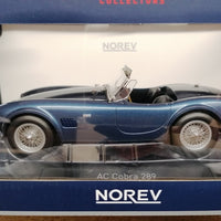 1:18 AC COBRA 289 BLUE 1963 DIECAST