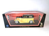 1:18 FORD MODEL A 1931 YELLOW/BLACK DIECAST