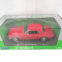 FORD MUSTANG COUPE RED 1964  DIECAST 1/18