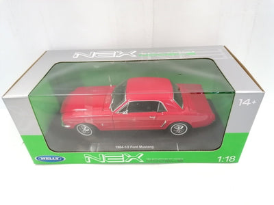 FORD MUSTANG COUPE RED 1964  DIECAST 1/18