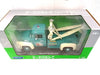 1/18 FORD F100 PICK UP TOW TRUCK GREEN 1956 DIECAST