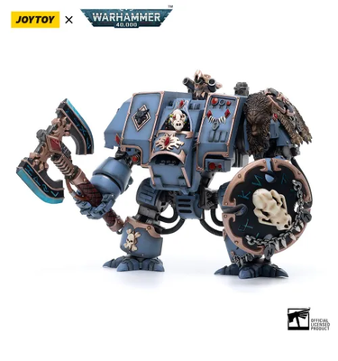 Space Wolves Venerable Dreadnought Brother Hvor , ACTION FIGURES