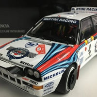 LANCIA DELTA INTEGRALE MC #4 WHITE 1992 1/18 DIECAST