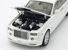 1:18 ROLLS ROYCE PHANTOM EXT W/BASE ENGLISH WHITE DIECAST, DIECAST COLLECTABLES