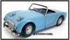 AUSTIN HEALEY SPRITE SPEEDWELL BLUE  1/18 DIECAST, DIECAST COLLECTABLES