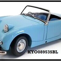 AUSTIN HEALEY SPRITE SPEEDWELL BLUE  1/18 DIECAST, DIECAST COLLECTABLES