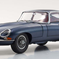 JAGUAR E-TYPE BLUE  1/18 DIECAST, DIECAST COLLECTABLES