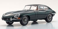 JAGUAR E-TYPE GREEN  1/18 DIECAST, DIECAST COLLECTABLES