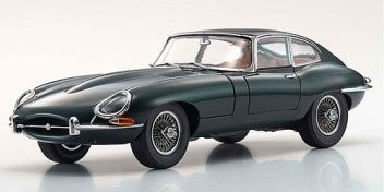 JAGUAR E-TYPE GREEN  1/18 DIECAST, DIECAST COLLECTABLES