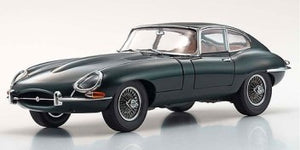 JAGUAR E-TYPE GREEN  1/18 DIECAST, DIECAST COLLECTABLES